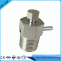 Stainless steel double block and bleed valve